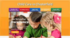 Desktop Screenshot of childcareinchesterfield.com